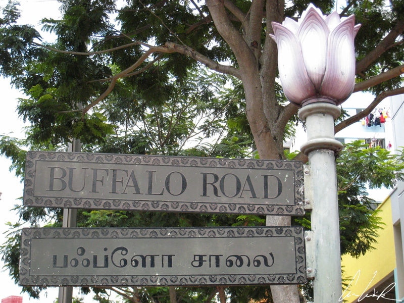 Singapore Little India - Street names