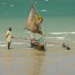 Ifaty - Square sail and a single pendulum