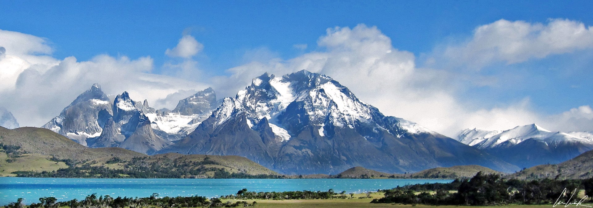 Torres del Paine, 50 shades of blue