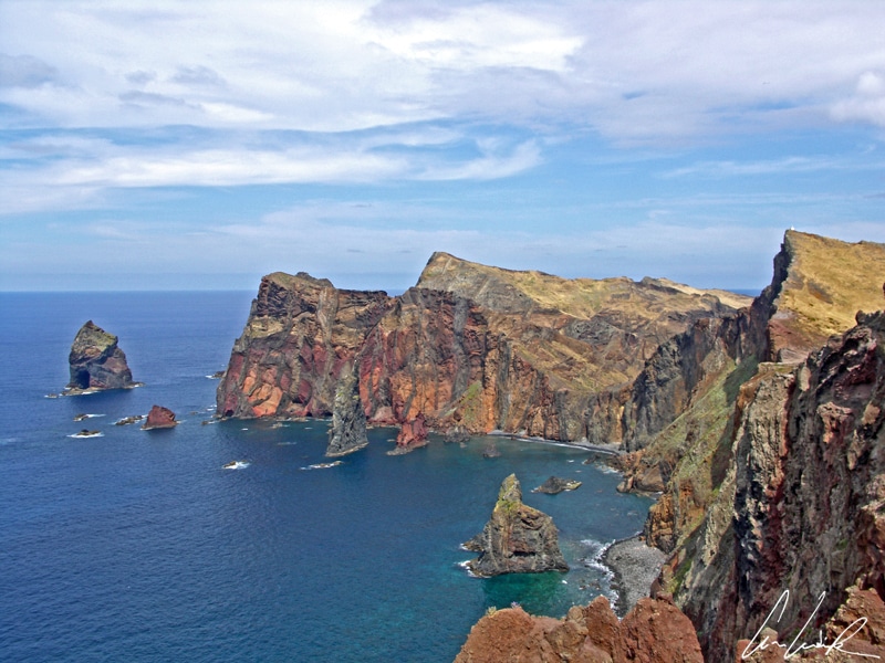 Sur l'île de Madère, la presqu’île de São Lourenço est un paysage rocheux totalement desséché, loin de l’image de l’île toujours verdoyante