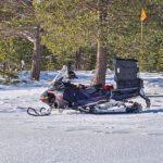Enjoy a snowmobile tour around Luleå to discover the wild landscapes of northern Sweden.